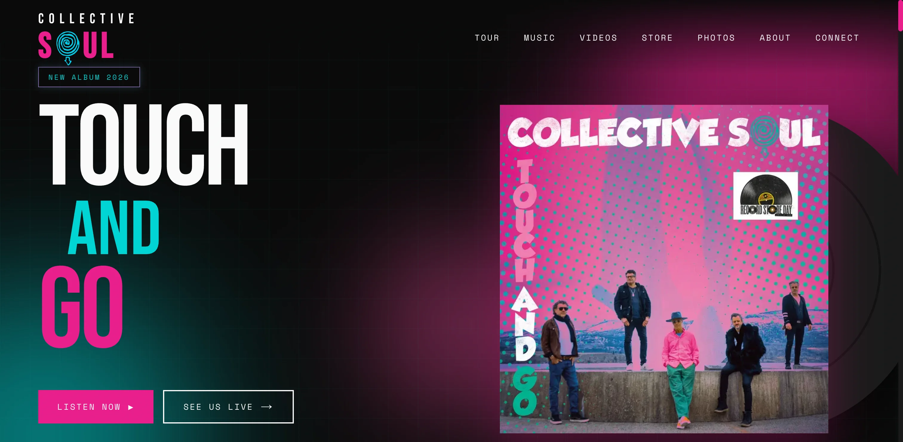 Collective Soul Band Site